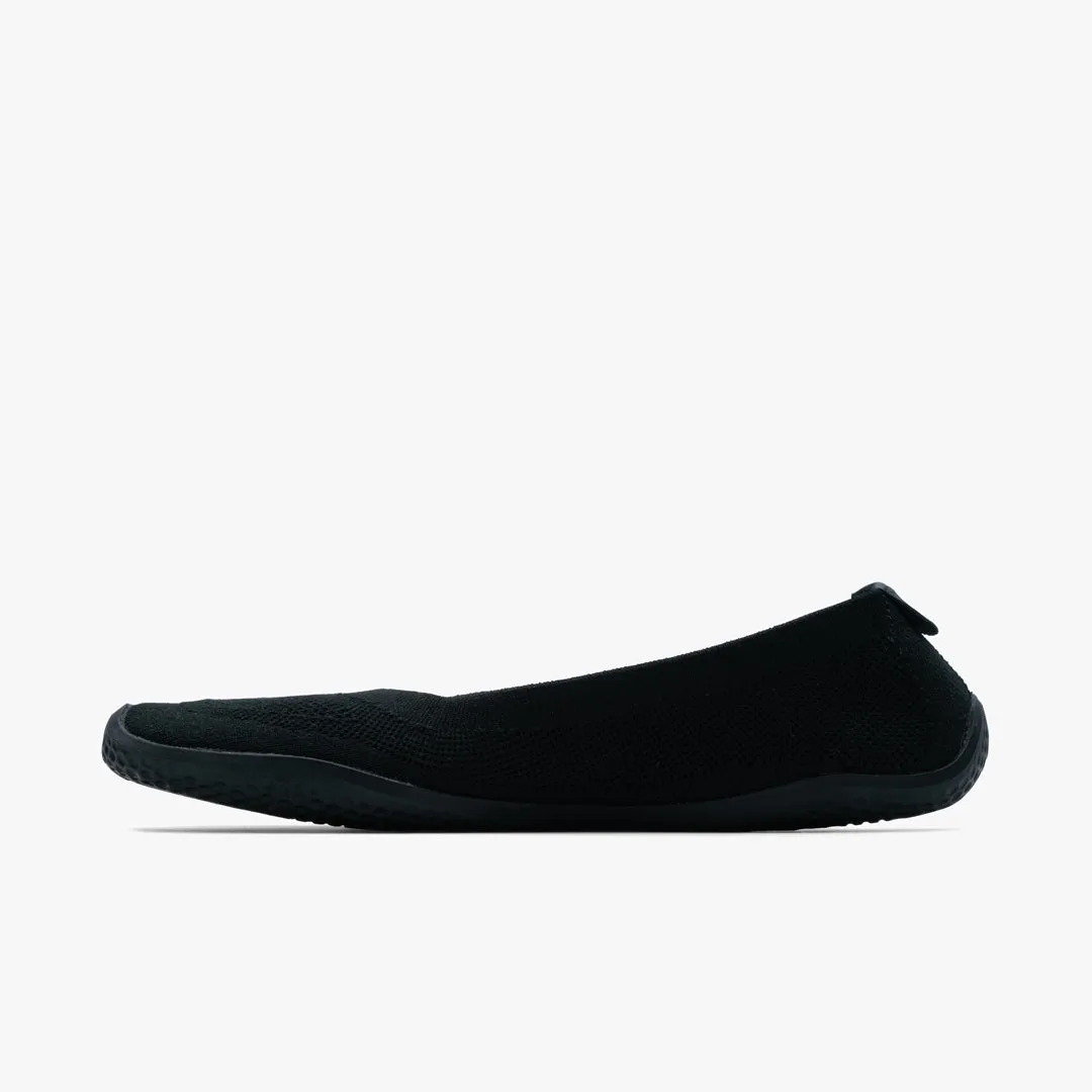 Vivobarefoot Asana Yin Ballerina Knit Womens – Obsidian