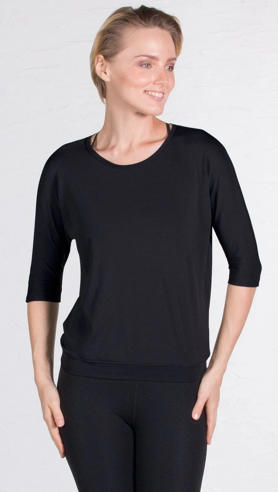 WERK - the Open Back Dolman - Black