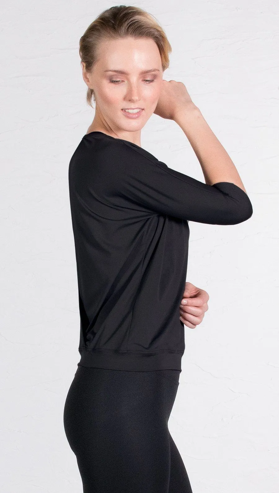 WERK - the Open Back Dolman - Black