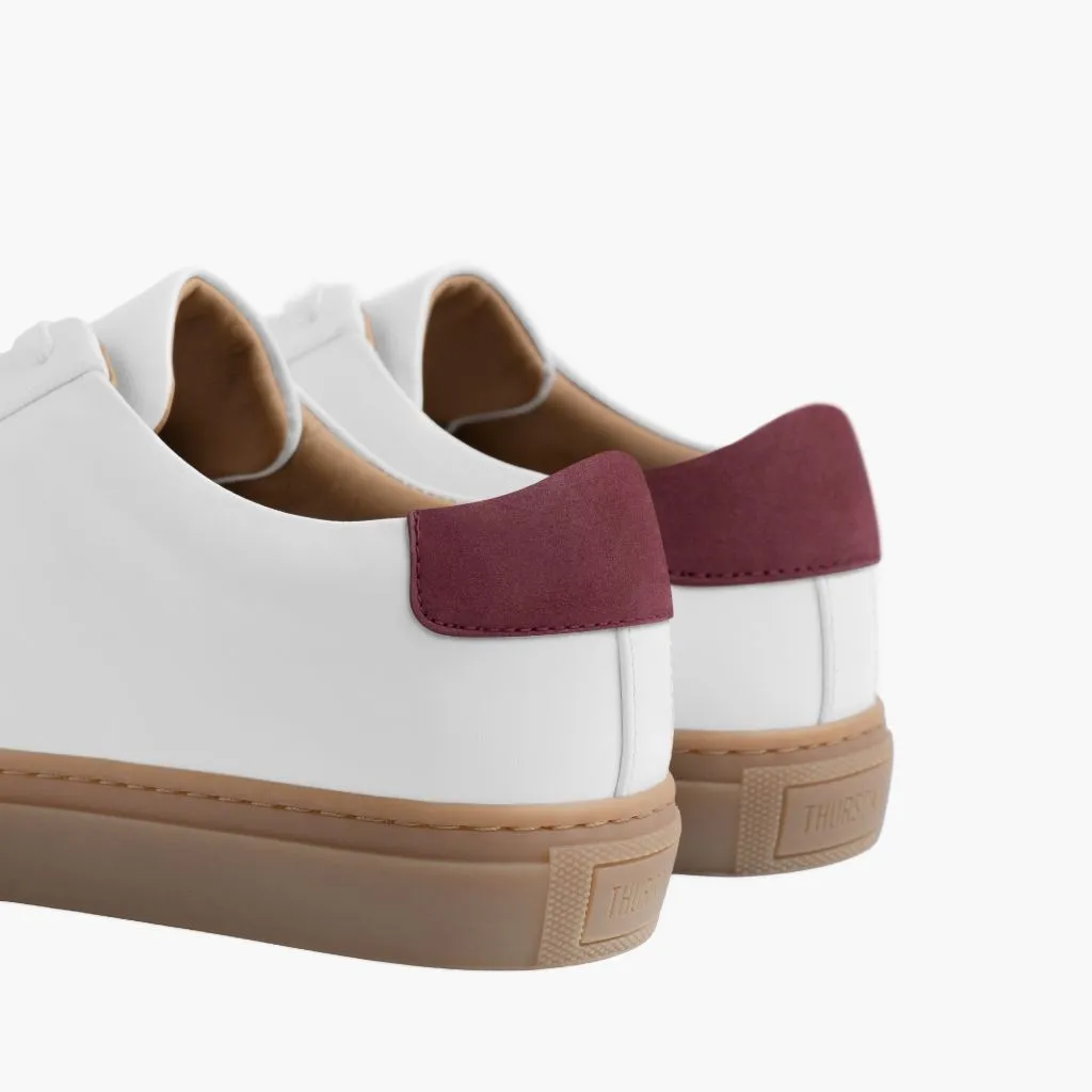 Women's Legacy | White x Burgundy