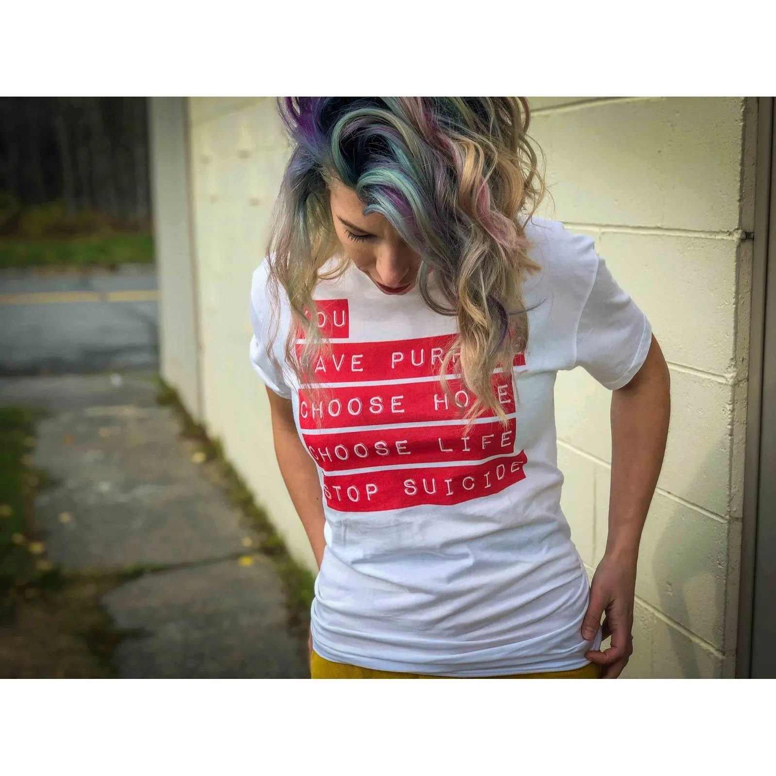 You Have Purpose Stop Suicide T-Shirt UNISEX