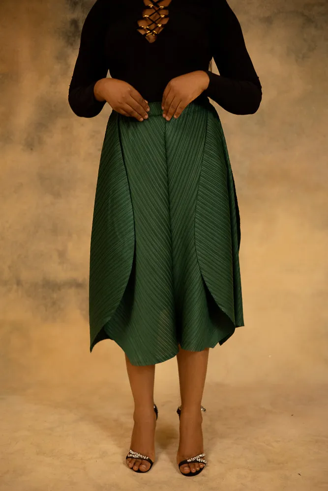 ZINNY ZUKI SKIRT - GREEN