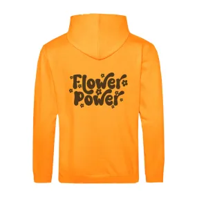 Zipper Hoodie Flower Power Unisex